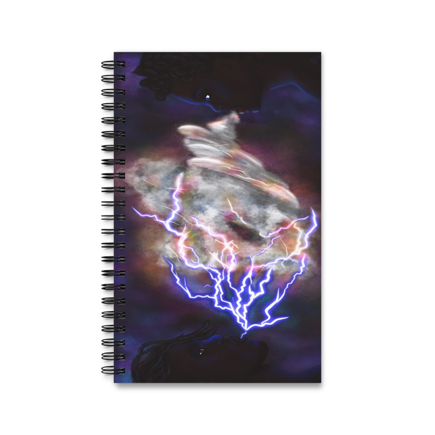 A Perfect Storm Spiral Notebook  (Blank/Lined/Task)